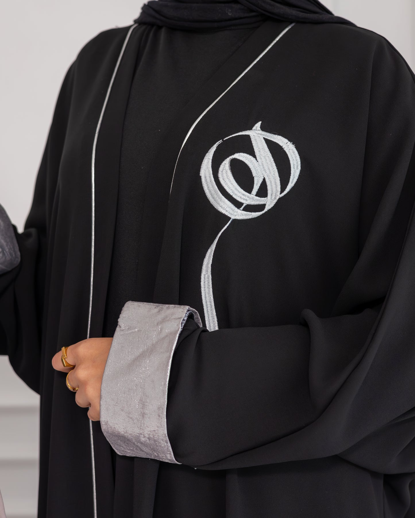 Waqar Kaftan (Black)