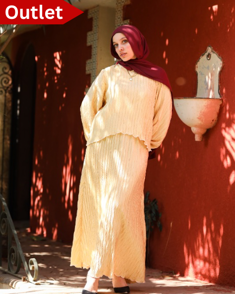Butter yellow Nura set